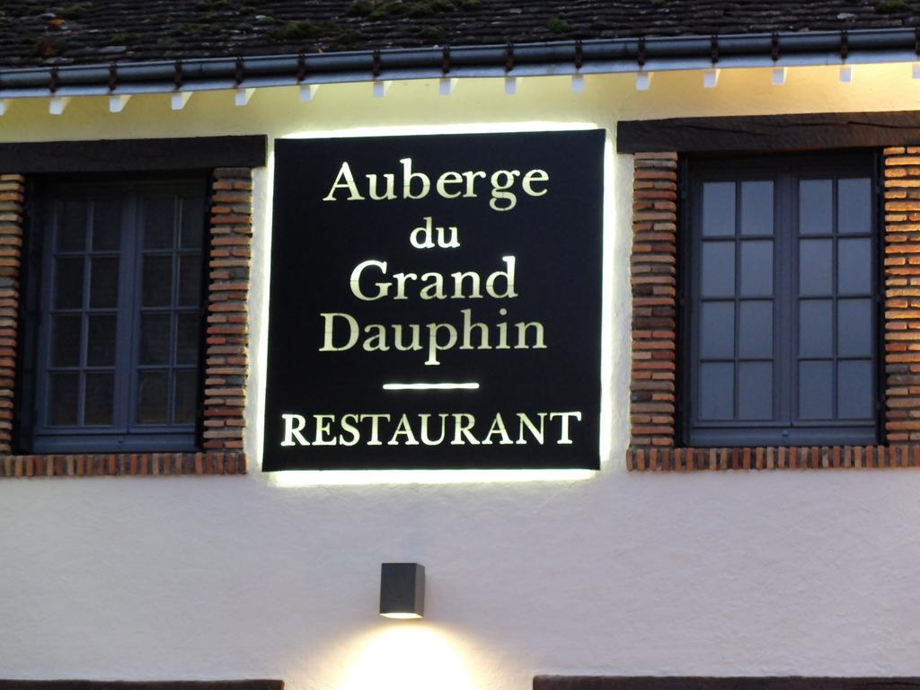 Auberge Du Grand Dauphin Dhuizon Luaran gambar